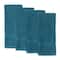 DII® Solid Storm Blue Waffle Terry Dishtowel, 4ct.